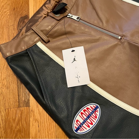 Jordan x Cactus Jack Leather Pants - Picture 5 of 12